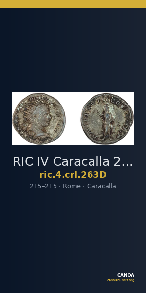RIC IV Caracalla 263D — CANOA