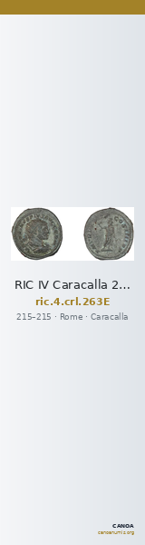 RIC IV Caracalla 263E — CANOA