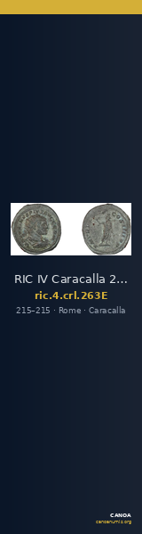 RIC IV Caracalla 263E — CANOA