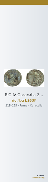 RIC IV Caracalla 263F — CANOA