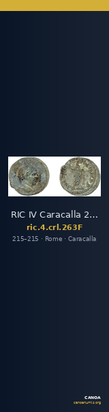 RIC IV Caracalla 263F — CANOA