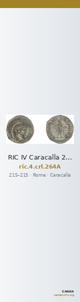 RIC IV Caracalla 264A — CANOA
