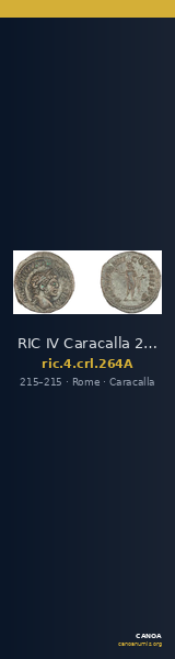 RIC IV Caracalla 264A — CANOA