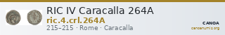 RIC IV Caracalla 264A — CANOA