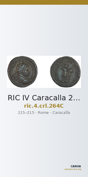 RIC IV Caracalla 264C — CANOA