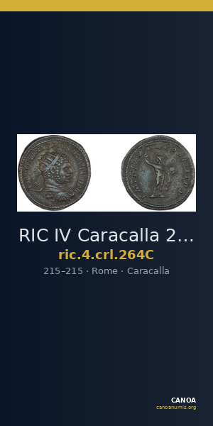 RIC IV Caracalla 264C — CANOA