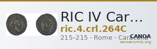 RIC IV Caracalla 264C — CANOA