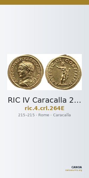 RIC IV Caracalla 264E — CANOA