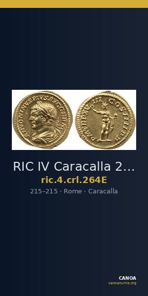 RIC IV Caracalla 264E — CANOA