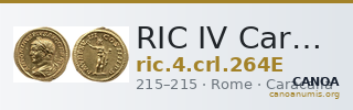 RIC IV Caracalla 264E — CANOA