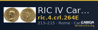 RIC IV Caracalla 264E — CANOA
