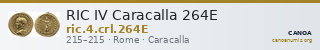RIC IV Caracalla 264E — CANOA