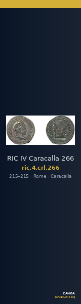 RIC IV Caracalla 266 — CANOA