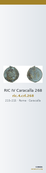 RIC IV Caracalla 268 — CANOA