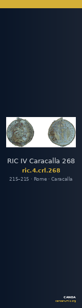 RIC IV Caracalla 268 — CANOA