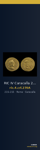 RIC IV Caracalla 270A — CANOA