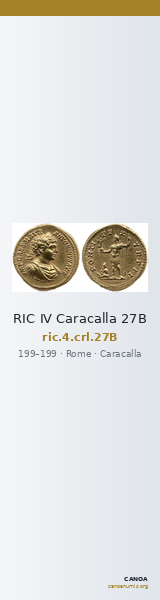 RIC IV Caracalla 27B — CANOA