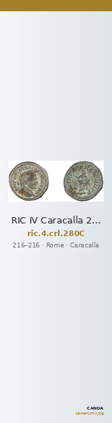 RIC IV Caracalla 280C — CANOA