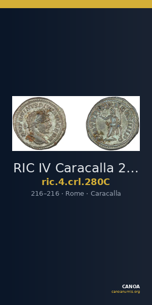 RIC IV Caracalla 280C — CANOA