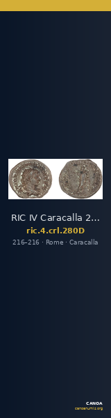 RIC IV Caracalla 280D — CANOA