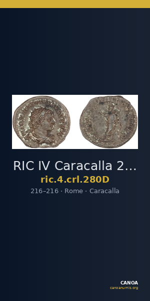 RIC IV Caracalla 280D — CANOA