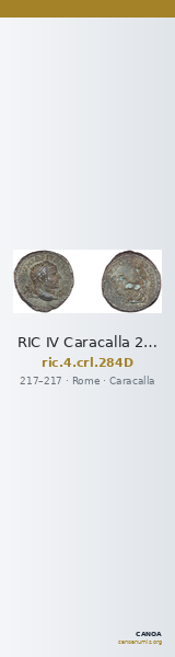 RIC IV Caracalla 284D — CANOA