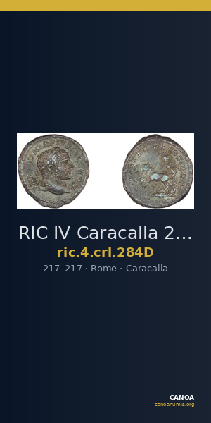 RIC IV Caracalla 284D — CANOA