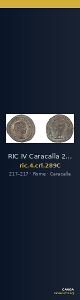 RIC IV Caracalla 289C — CANOA