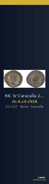 RIC IV Caracalla 291B — CANOA