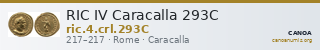 RIC IV Caracalla 293C — CANOA