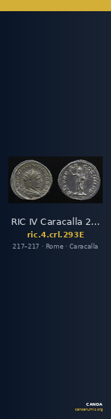 RIC IV Caracalla 293E — CANOA