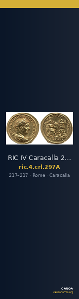 RIC IV Caracalla 297A — CANOA
