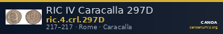 RIC IV Caracalla 297D — CANOA