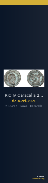 RIC IV Caracalla 297E — CANOA