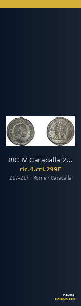 RIC IV Caracalla 299E — CANOA
