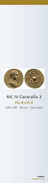 RIC IV Caracalla 3 — CANOA
