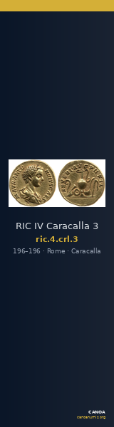 RIC IV Caracalla 3 — CANOA