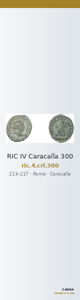 RIC IV Caracalla 300 — CANOA