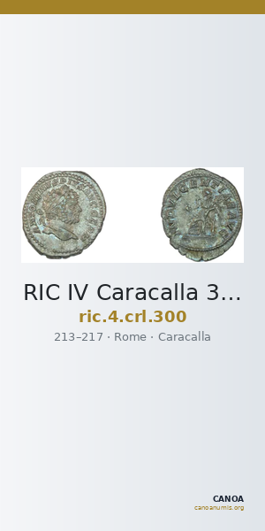 RIC IV Caracalla 300 — CANOA