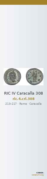 RIC IV Caracalla 308 — CANOA