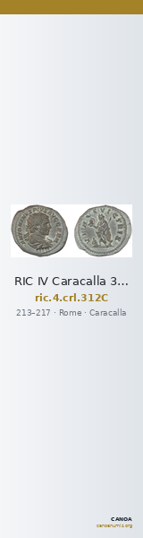 RIC IV Caracalla 312C — CANOA