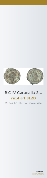 RIC IV Caracalla 312D — CANOA