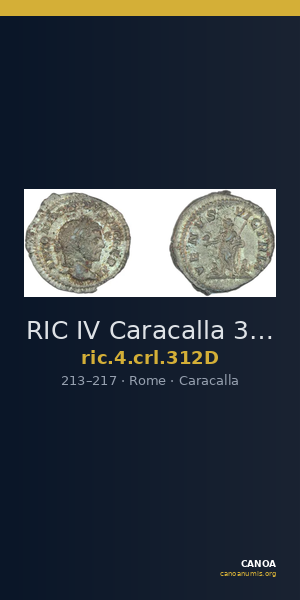 RIC IV Caracalla 312D — CANOA