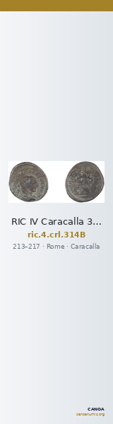 RIC IV Caracalla 314B — CANOA