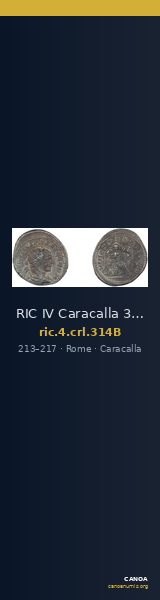 RIC IV Caracalla 314B — CANOA