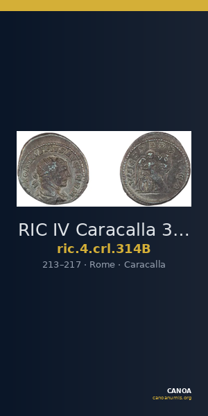 RIC IV Caracalla 314B — CANOA