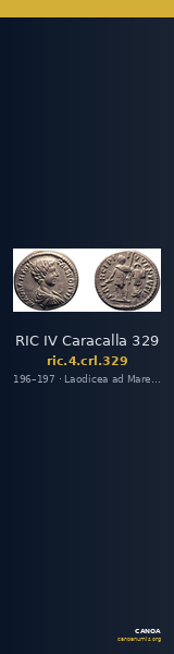 RIC IV Caracalla 329 — CANOA