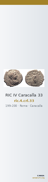 RIC IV Caracalla 33 — CANOA