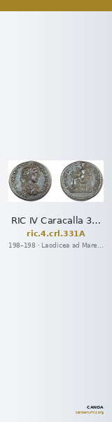 RIC IV Caracalla 331A — CANOA