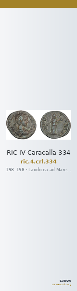 RIC IV Caracalla 334 — CANOA